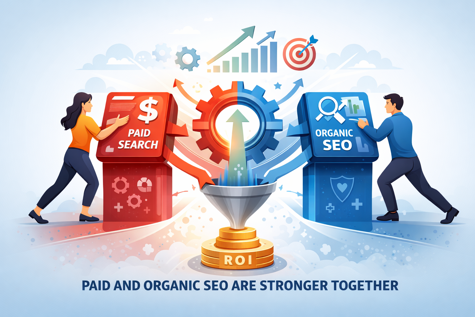 paid and organic seo