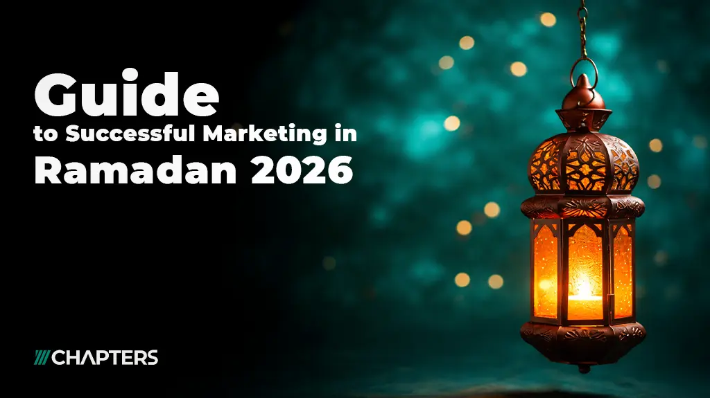 cover image for a blog about marketing in ramadan, featuring a lantern and text "guide to successful marketing in ramadan"