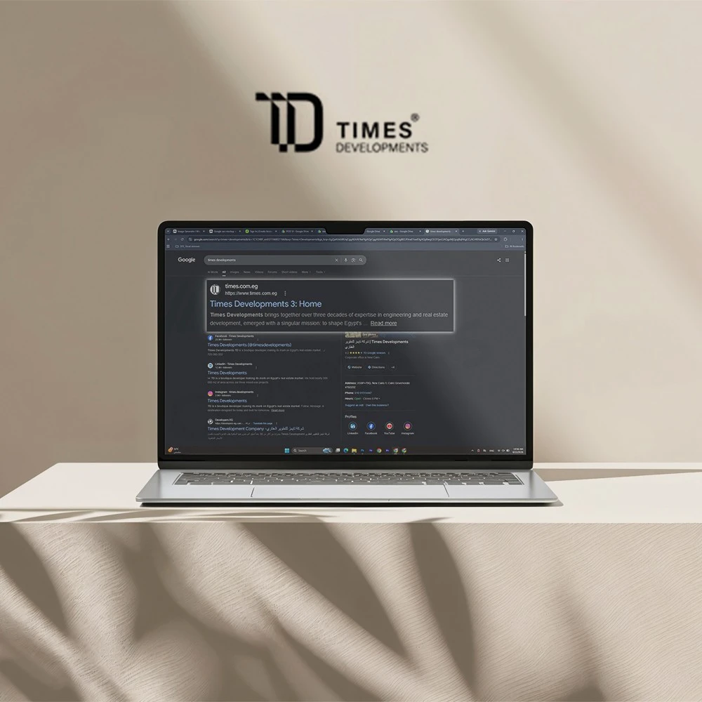 Chapters Digital Solutions Real Estate SEO Case Study for Times Developments cover