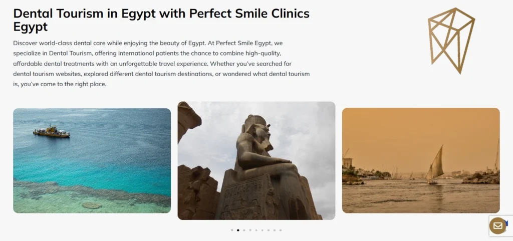 Chapters Digital Solutions Medical Website Development Case Study Screenshot for Perfect Smile